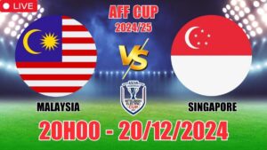 Soi kèo Malaysia vs Singapore AFF CUP 2024 20h00 Tối Nay